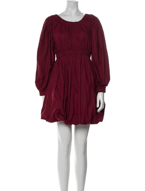 Ulla Johnson Scoop Neck Mini Dress