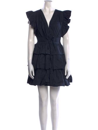 Ulla Johnson V-Neck Mini Dress