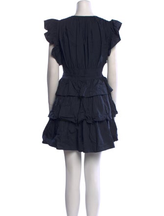 Ulla Johnson V-Neck Mini Dress