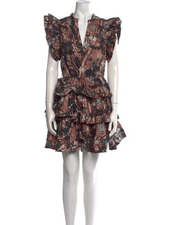 Ulla Johnson Printed Mini Dress