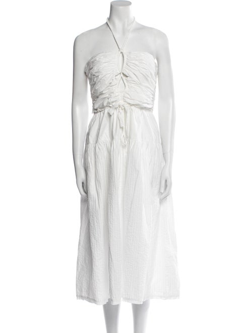 Ulla Johnson Halterneck Knee-Length Dress