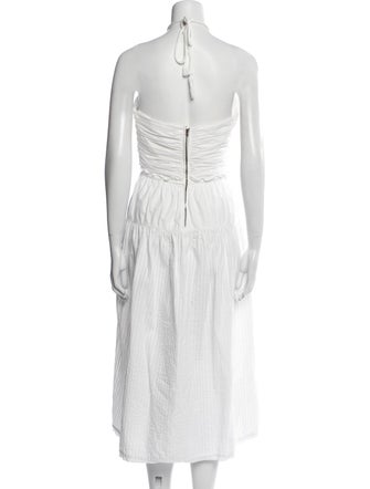 Ulla Johnson Halterneck Knee-Length Dress