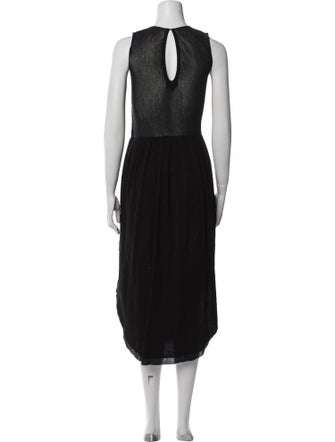Ulla Johnson Crew Neck Midi Length Dress