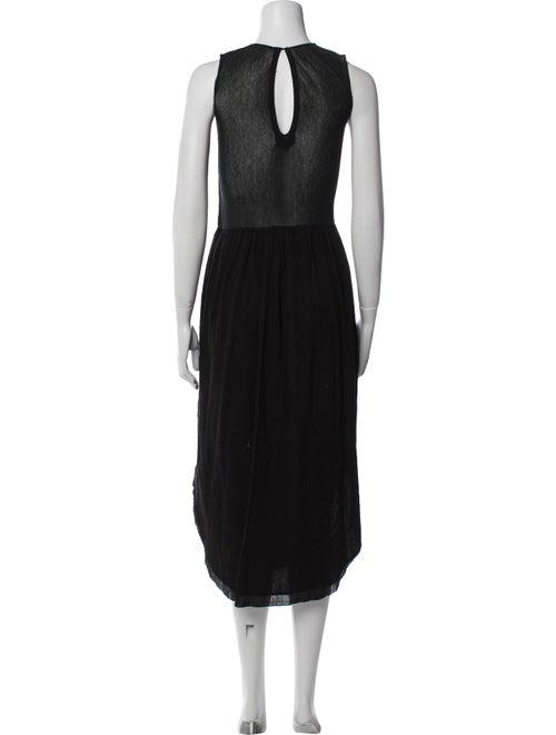 Ulla Johnson Crew Neck Midi Length Dress