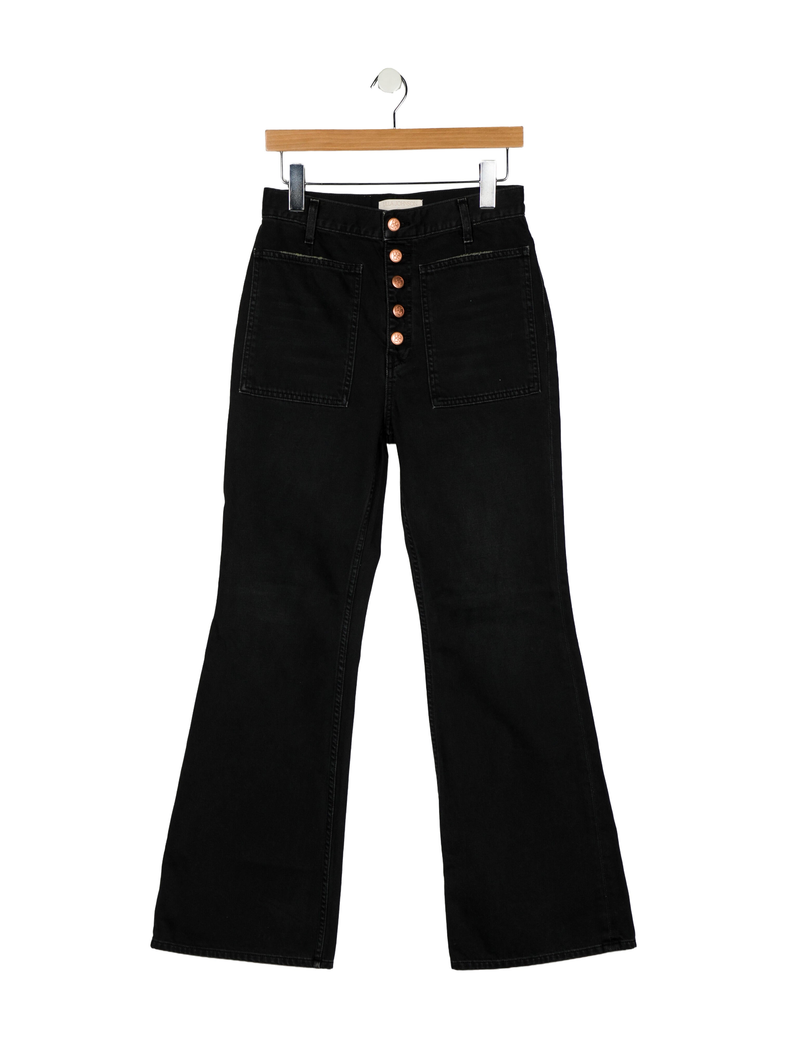 Ulla Johnson High-Rise Wide Leg Jeans