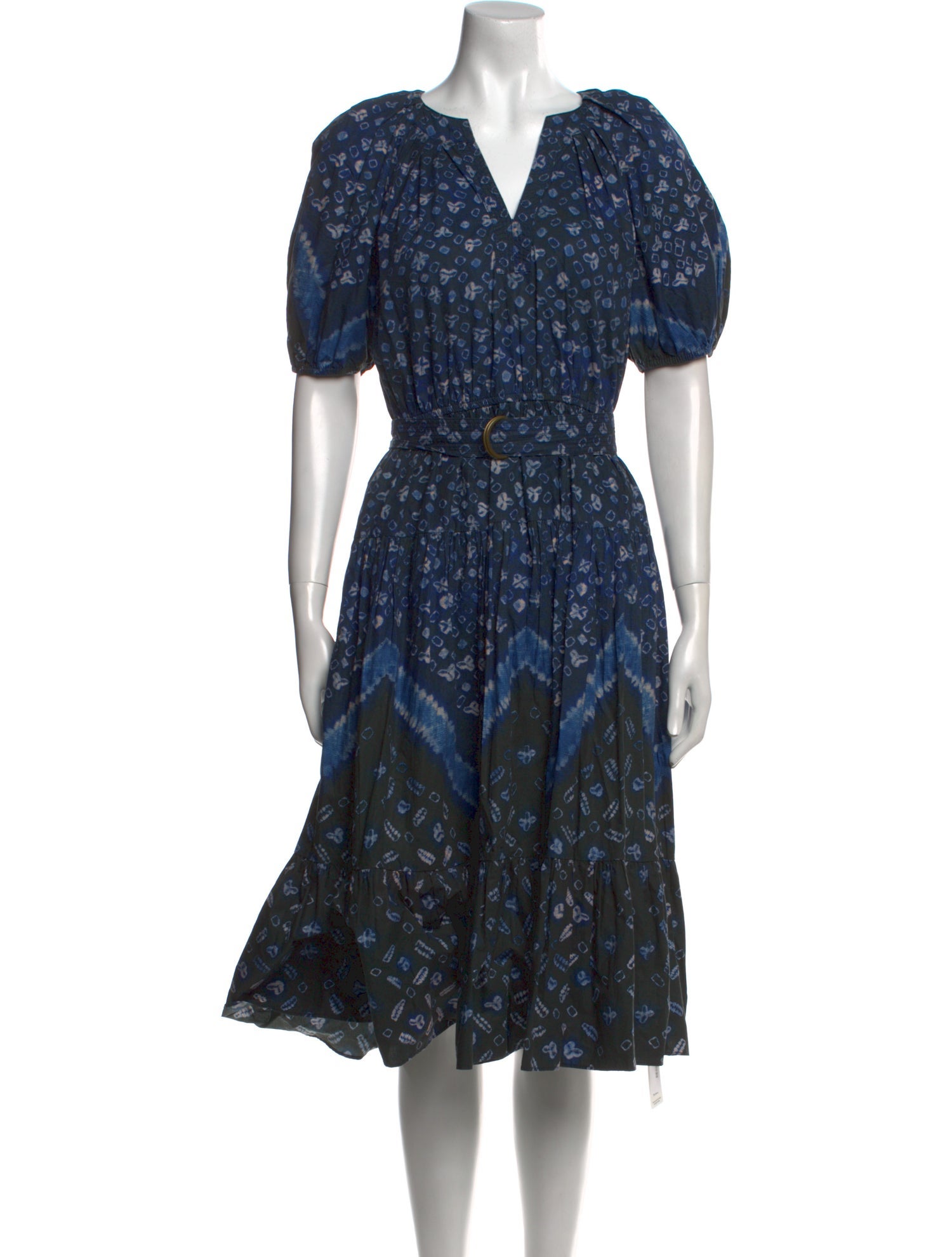 Ulla Johnson Floral Print Midi Length Dress
