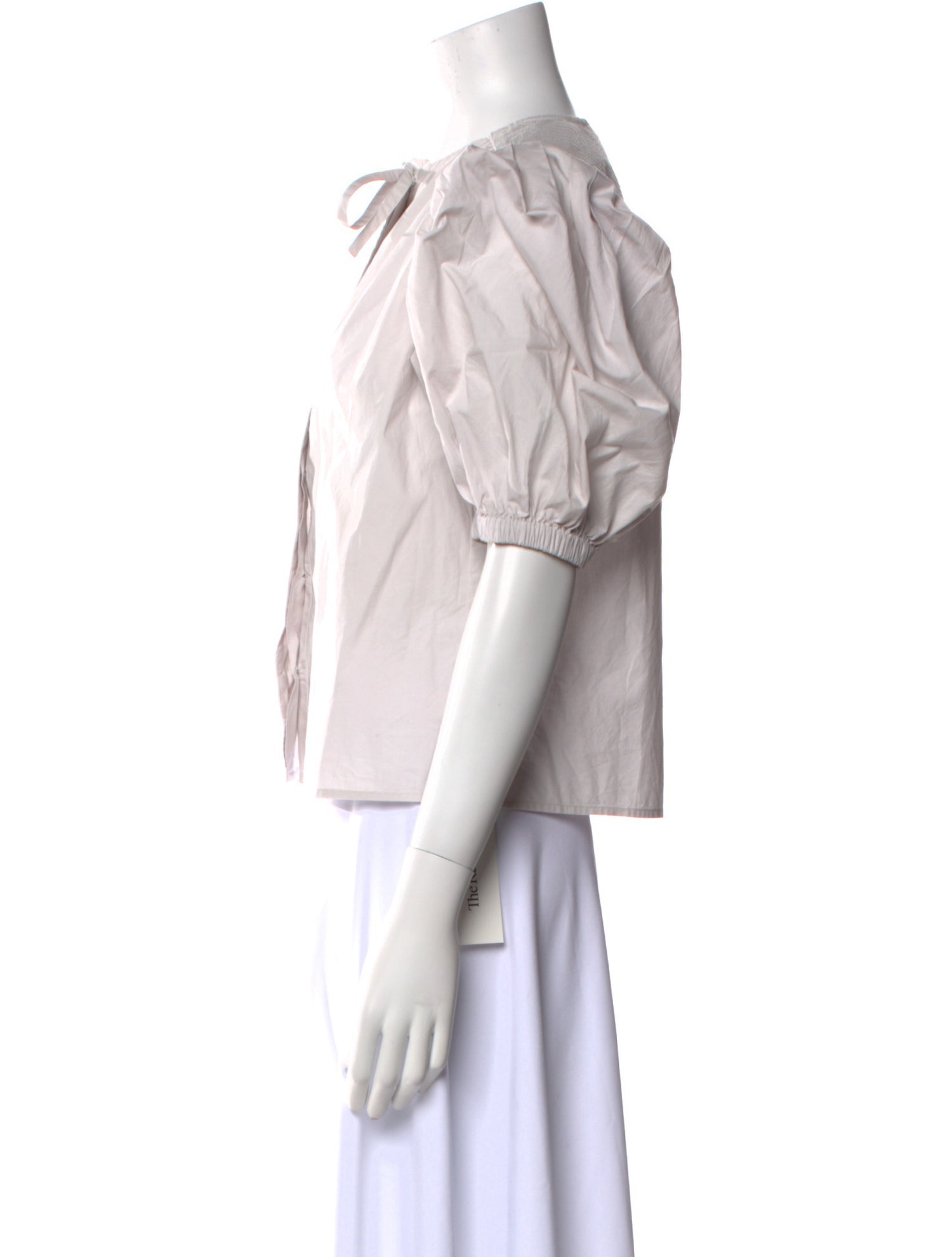 Ulla Johnson Crew Neck Short Sleeve Blouse