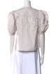Ulla Johnson Crew Neck Short Sleeve Blouse