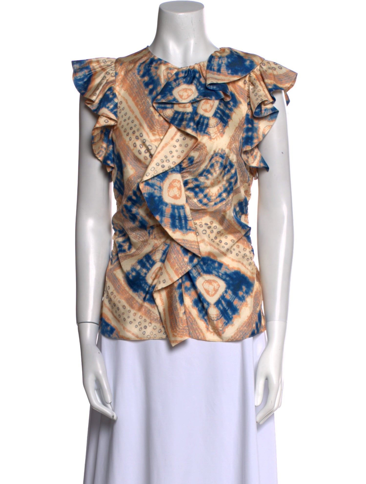 Ulla Johnson Silk Printed Blouse