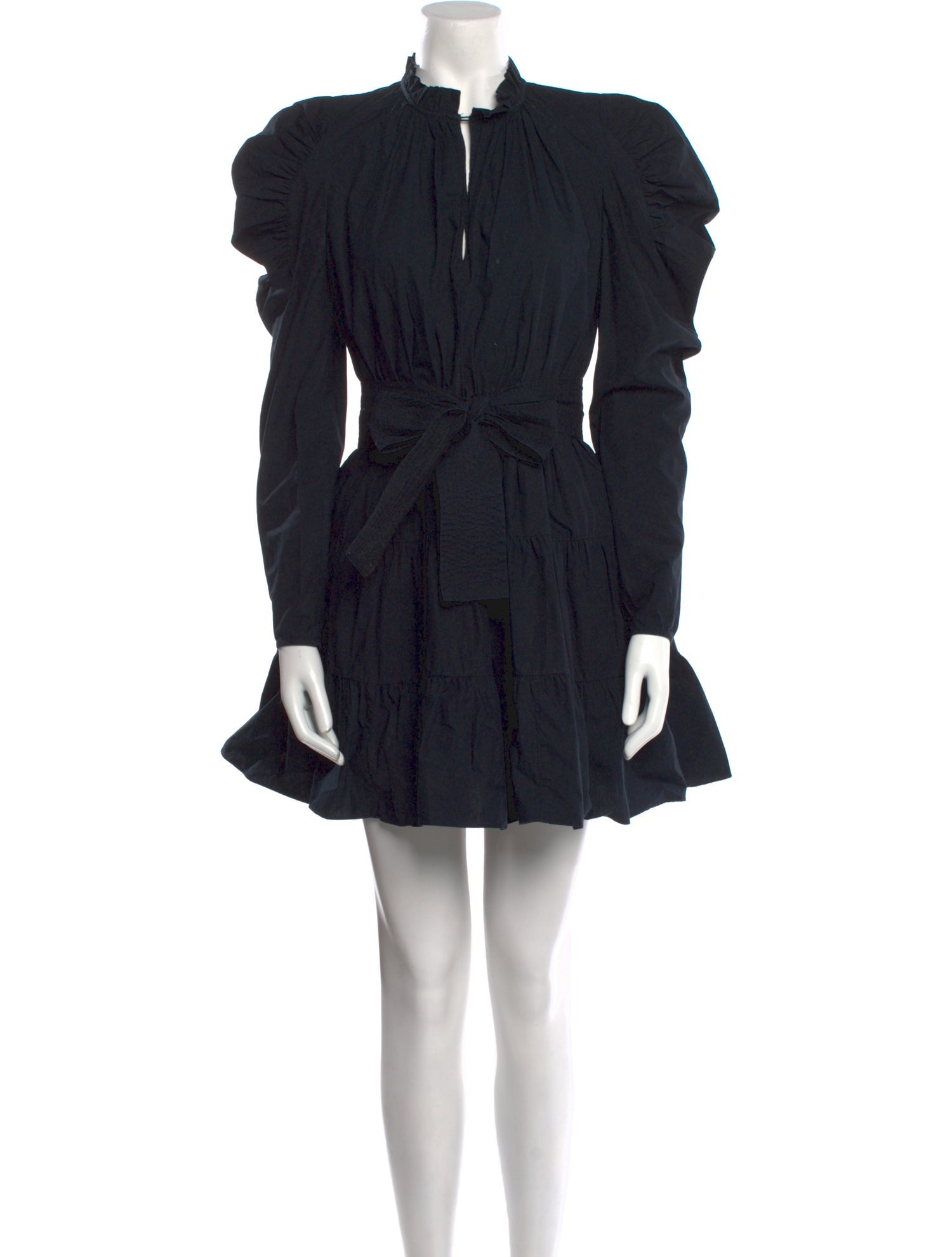 Ulla Johnson Mock Neck Mini Dress