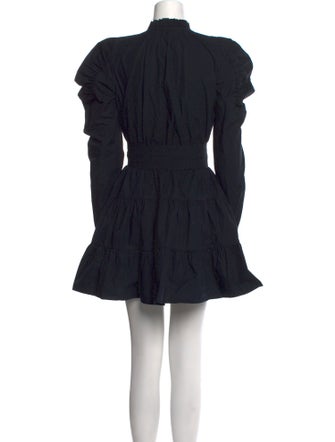 Ulla Johnson Mock Neck Mini Dress