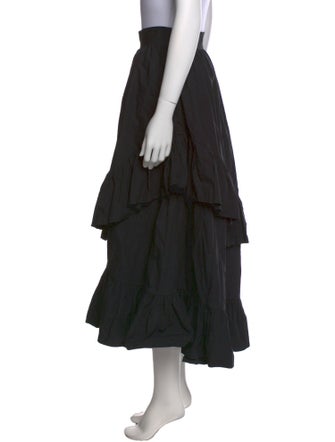 Ulla Johnson Ruffle Embellishment Midi Length Skirt