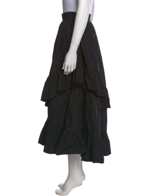 Ulla Johnson Ruffle Embellishment Midi Length Skirt