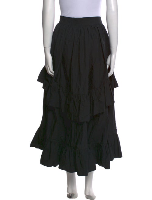 Ulla Johnson Ruffle Embellishment Midi Length Skirt