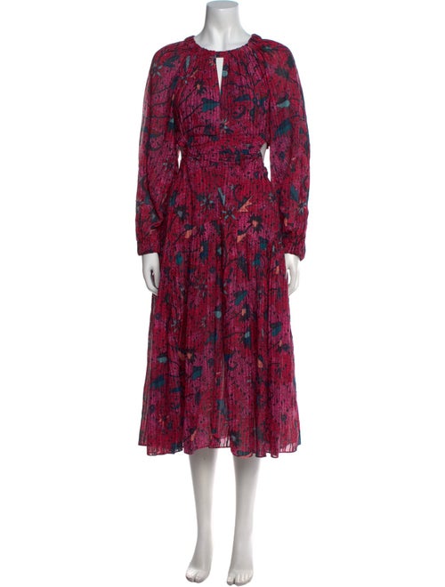 Ulla Johnson Floral Print Long Dress