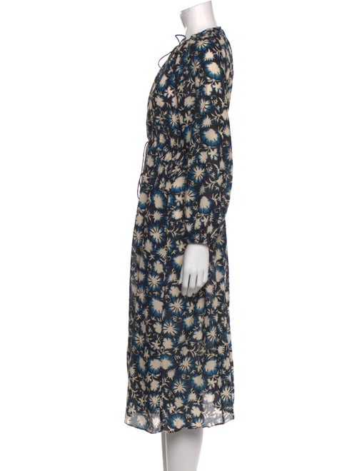 Ulla Johnson Floral Print Midi Length Dress
