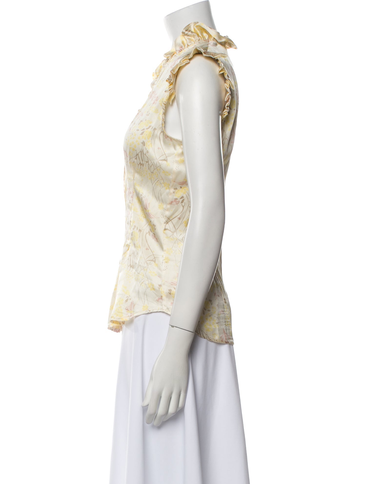 Ulla Johnson Silk Printed Blouse