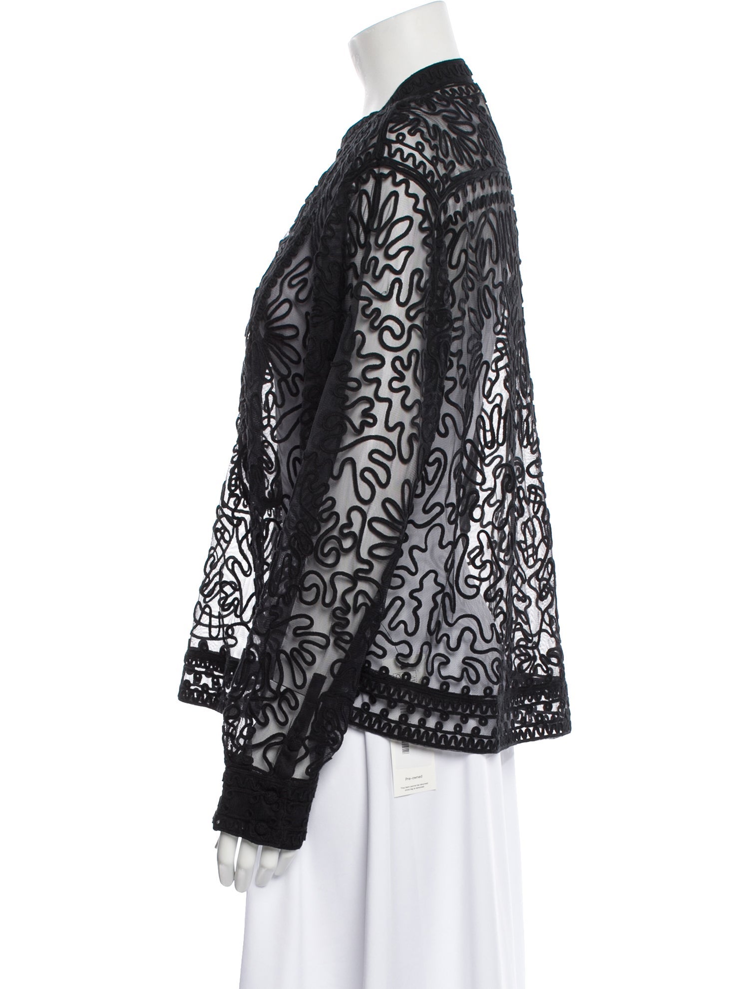 Ulla Johnson Printed Long Sleeve Blouse