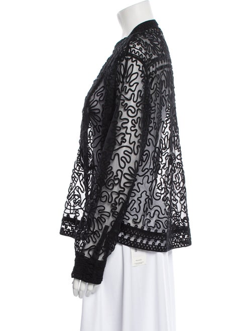 Ulla Johnson Printed Long Sleeve Blouse