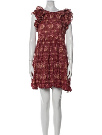 Ulla Johnson Printed Mini Dress