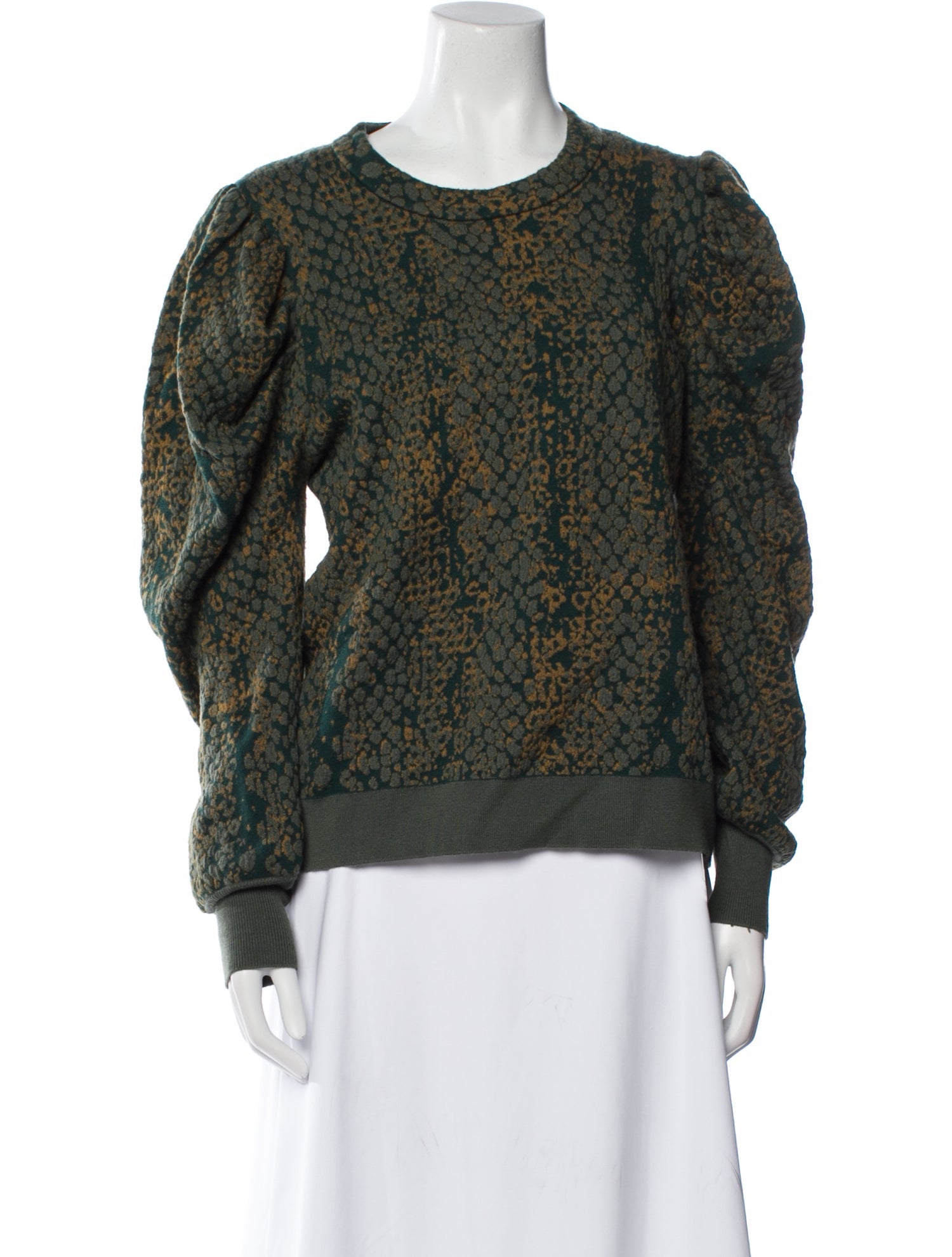 Ulla Johnson Wool Printed Sweater