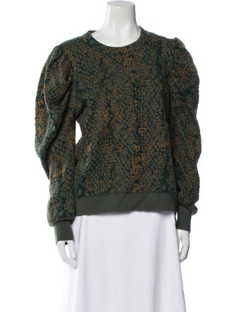 Ulla Johnson Wool Printed Sweater
