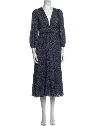 Ulla Johnson Printed Long Dress