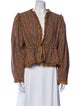 Ulla Johnson Striped Evening Jacket