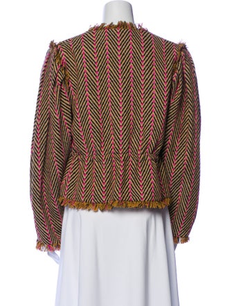 Ulla Johnson Striped Evening Jacket