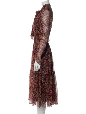 Ulla Johnson Silk Midi Length Dress