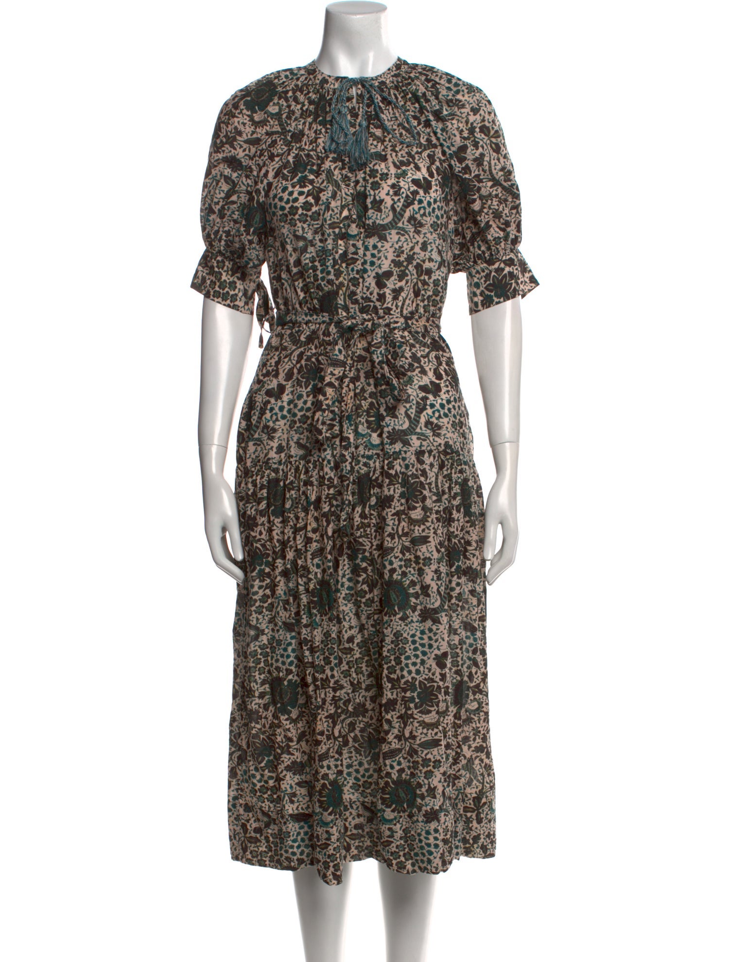 Ulla Johnson Printed Midi Length Dress