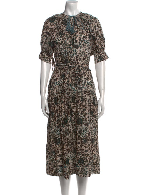Ulla Johnson Printed Midi Length Dress