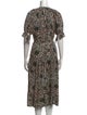 Ulla Johnson Printed Midi Length Dress