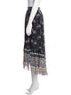 Ulla Johnson Silk Midi Length Skirt