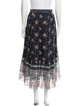 Ulla Johnson Silk Midi Length Skirt