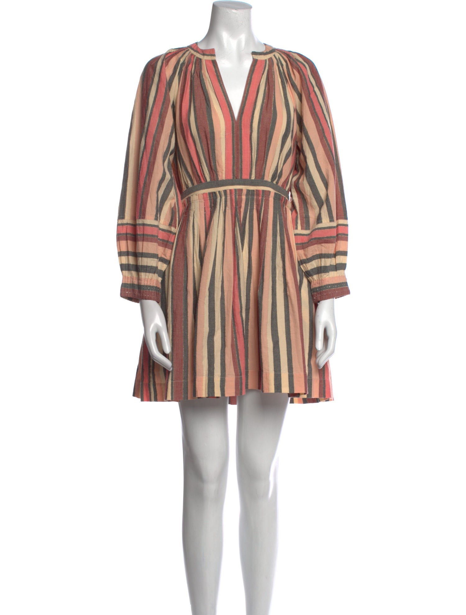 Ulla Johnson Striped Mini Dress