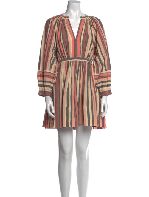 Ulla Johnson Striped Mini Dress