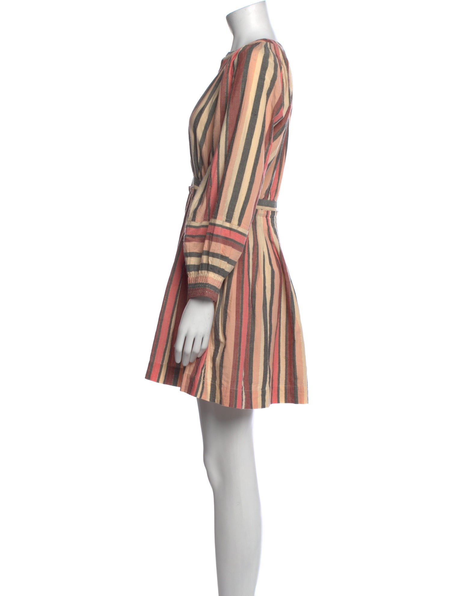 Ulla Johnson Striped Mini Dress