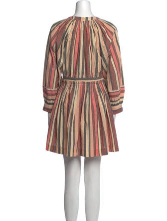 Ulla Johnson Striped Mini Dress