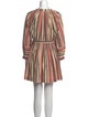 Ulla Johnson Striped Mini Dress