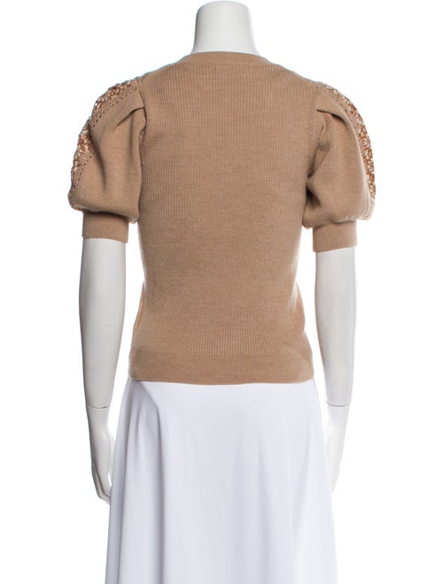 Ulla Johnson Merino Wool Crew Neck Sweater