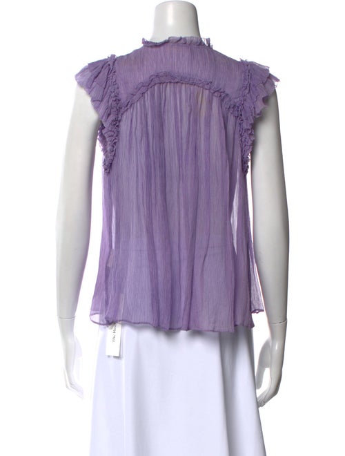 Ulla Johnson Silk Tie Neck Blouse