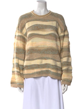 Ulla Johnson Striped Crew Neck Sweater