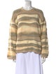 Ulla Johnson Striped Crew Neck Sweater