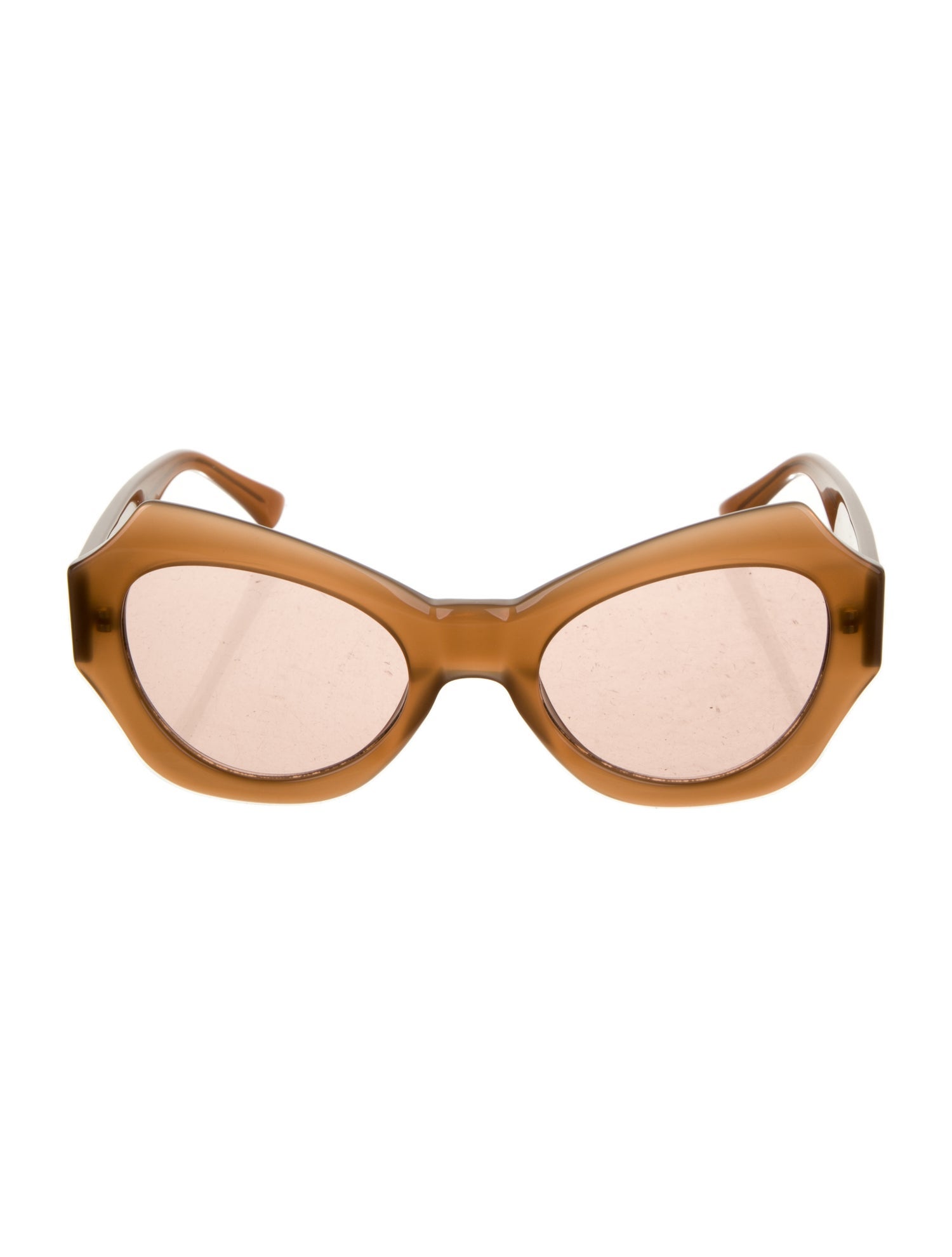 Ulla Johnson Round Tinted Sunglasses