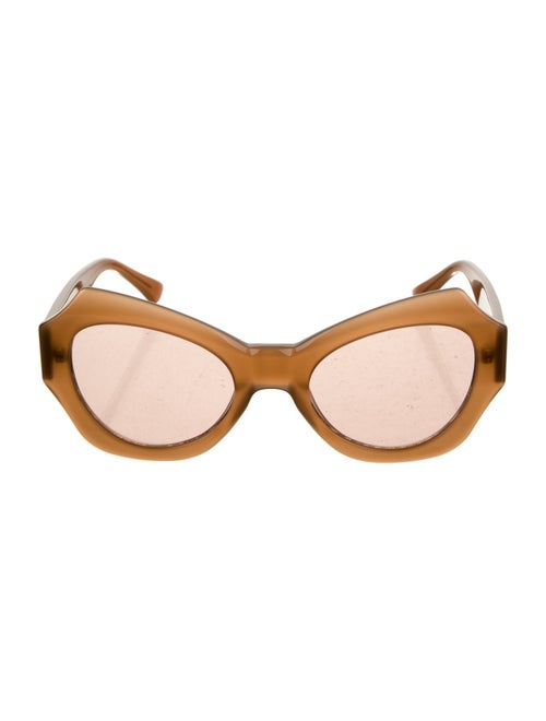 Ulla Johnson Round Tinted Sunglasses