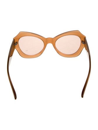 Ulla Johnson Round Tinted Sunglasses