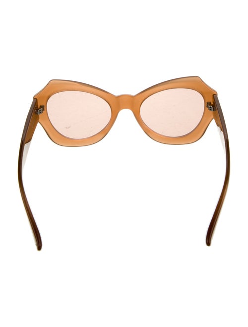 Ulla Johnson Round Tinted Sunglasses