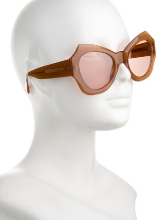 Ulla Johnson Round Tinted Sunglasses