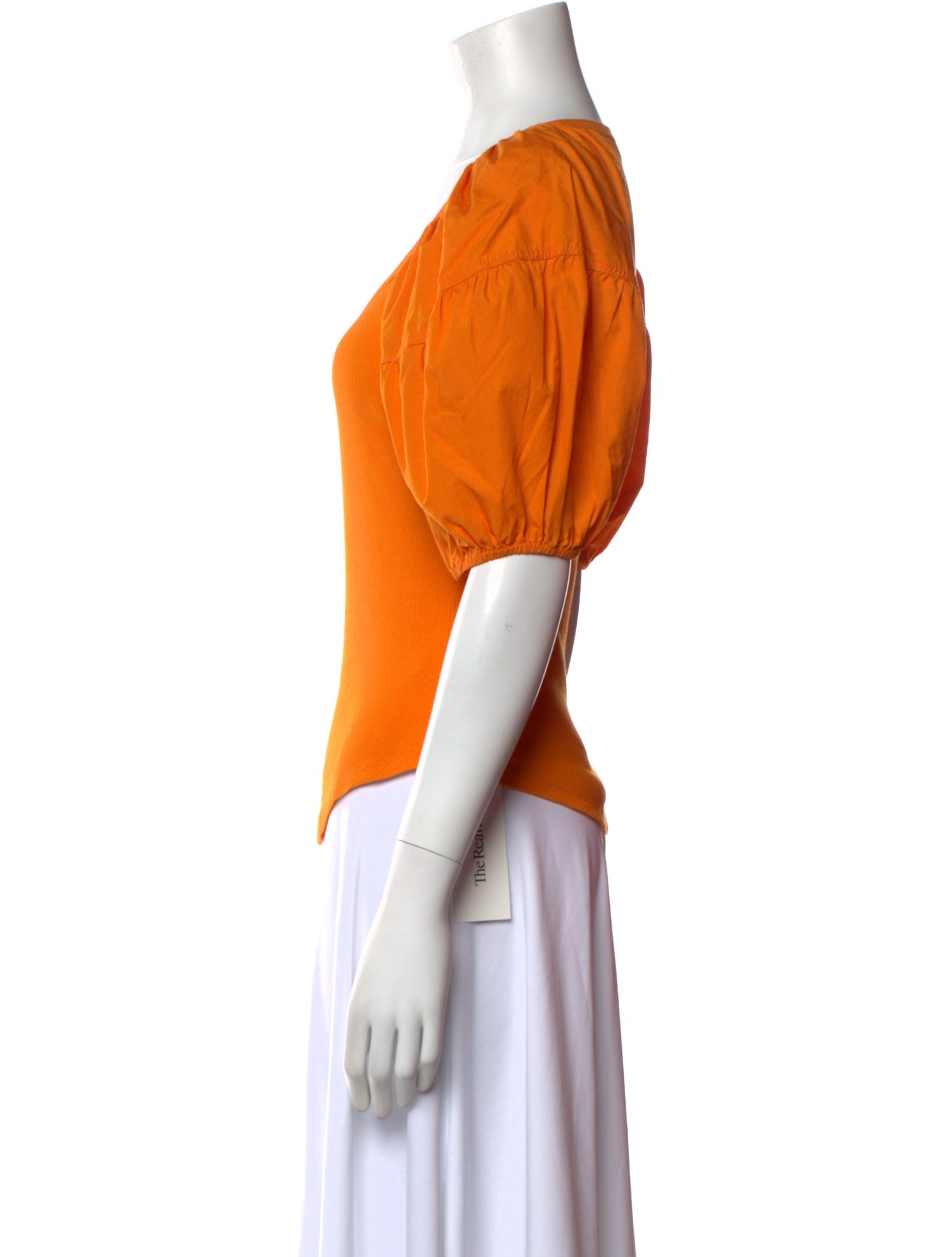 Ulla Johnson Scoop Neck Short Sleeve T-Shirt